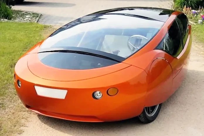 Create meme: the car of the future, urbee car, unusual cars