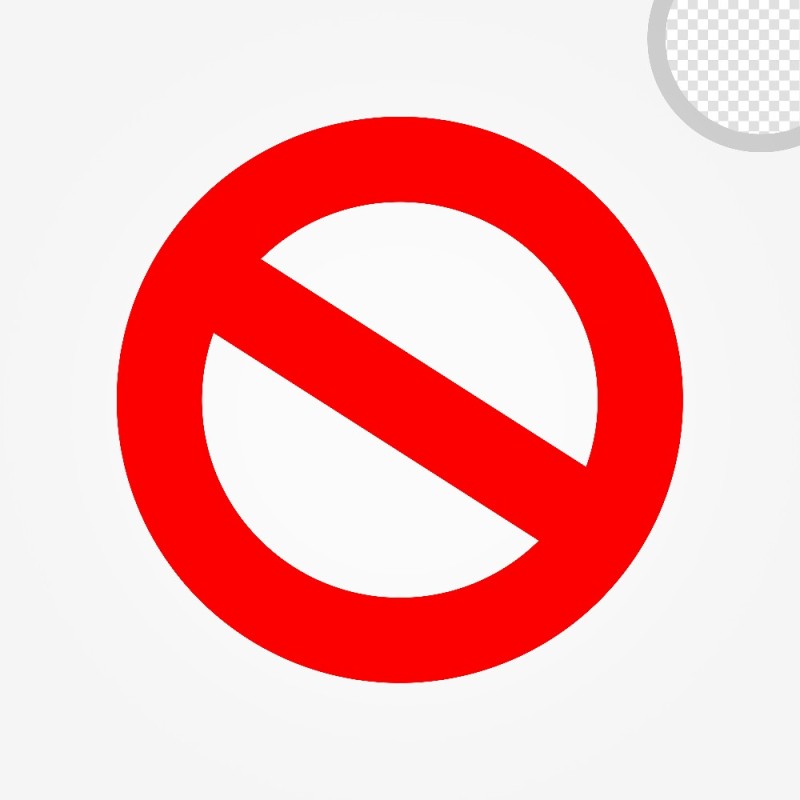Create meme: a stop sign, forbidden, ban icon