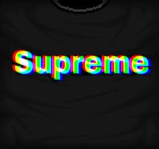 Создать мем: supreme logo, supreme, неоновый суприм