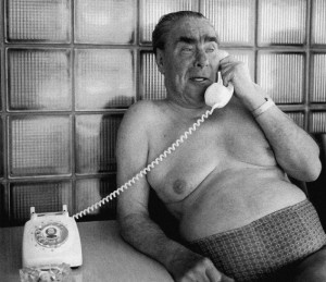 Create meme: Leonid Brezhnev