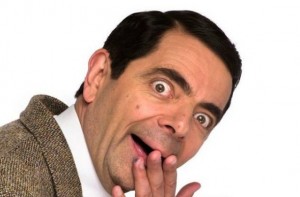 Create meme: Rowan Atkinson, Mr bean surprise, Mr. bean png