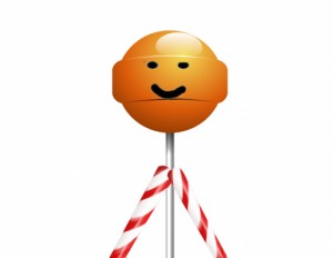 Создать мем: puppet, emoji, lollipop