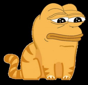 Create meme: Pepe the Frog-cat