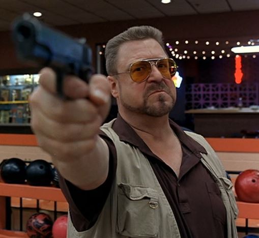 Create meme: big Lebowski meme, a frame from the movie, John Goodman