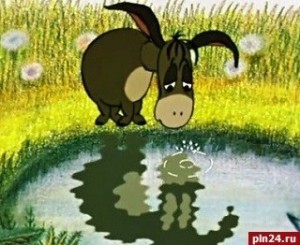 Create meme: Eeyore Eeyore, sad Eeyore, sad donkey