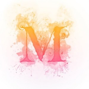 Create meme: the letter n, the letter n nice on the background, the letter m