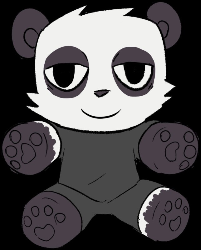 Создать мем: панда мультяшная, панда рисунок, рисунки панды милые