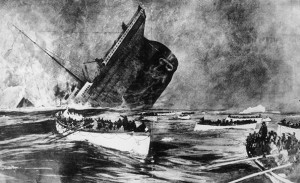 Create meme: the sinking of the Titanic, the Titanic 15 APR 1912, The Wreck Of The Titanic
