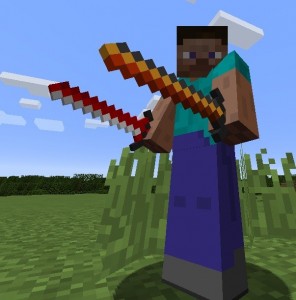 Create meme: hammer minecraft, pictures minecraft people, pictures minecraft herobrine noob