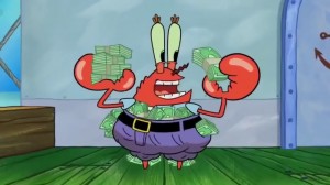 Create meme: sponge Bob square pants, Mr. Krabs, spongebob Mr. Krabs