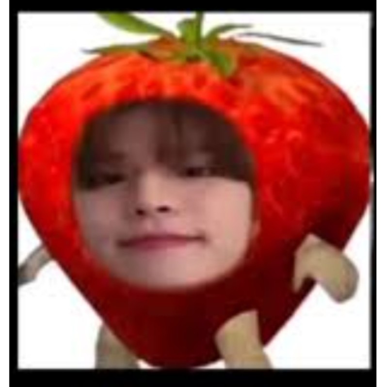 Create meme: strawberry , face , strawberry bomb