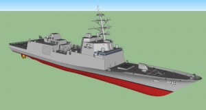 Создать мем: 055 destroyer, модель военного корабля “aegis destroyer” 1:1000, uss constellation