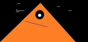 Создать мем: треугольная форма, треугольник желтый, оранжевый треугольник