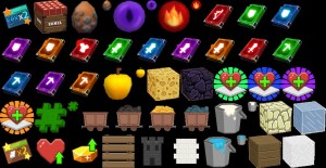 Create meme: game asset, game minecraft, icons games