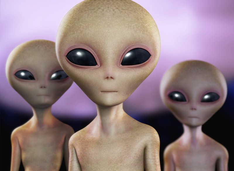 Create meme: aliens , alien , The alien UFO