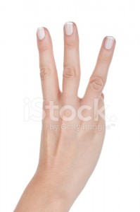 Создать мем: три пальца женской руки, пальцы рук, рука женщины
