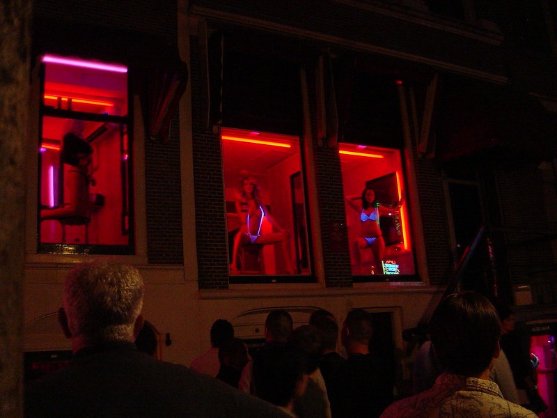 Create meme: Amsterdam Red Light district, the red light district Amsterdam, red lanterns amsterdam