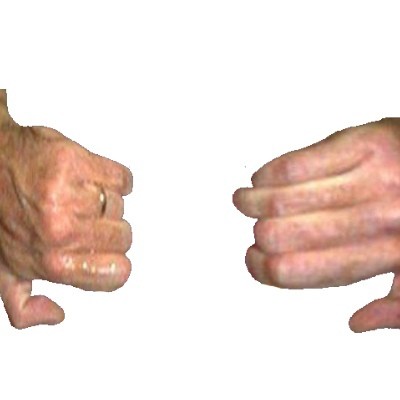 Create meme: body part, hand , goatse.cx