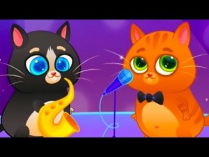 Create meme: children's songs, kitties, song cat