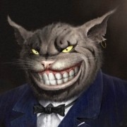 Создать мем: чеширский кот злой, злая ухмылка кота, улыбка чеширский кот