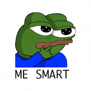 Create meme: pepe the frog, pepe, pepe is retarded