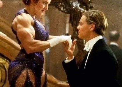 Create meme: Titanic Kate Winslet, Titanic Kate Winslet and Leonardo Dicaprio, Titanic 1997