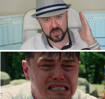 Create meme: telegram, Leonardo DiCaprio The Island of the Damned is crying, a frame from the movie