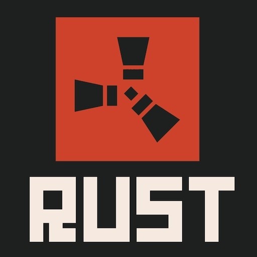 Create meme: rust icon, the logo of the game rust, rust logo