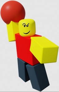 Create meme: the get, noob from get, roblox