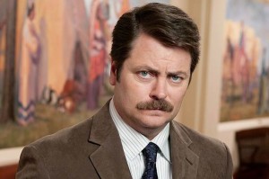 Create meme: Ron Swanson meme, I'm a simple man, I'm a simple man meme template