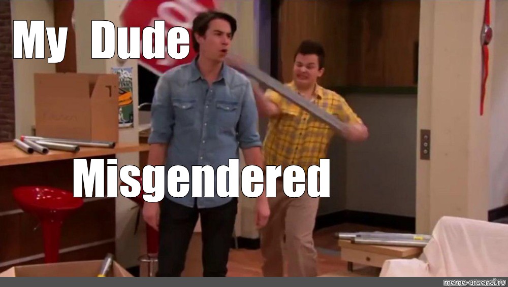 #ICarly. gibby hit spencer with a stop sign, gibby icarly memes/С...