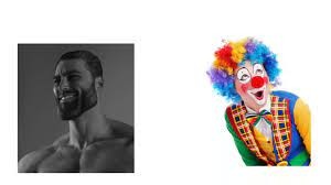 Создать мем: клоунесса клоун гримм, клоунский грим, портрет клоуна