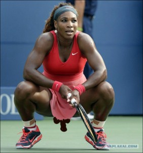 Create meme: athlete, Serena Williams with eggs, serena williams