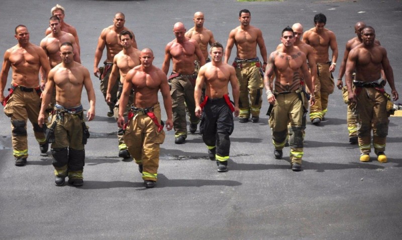 Create meme: American firefighters , pitching in the army, today
