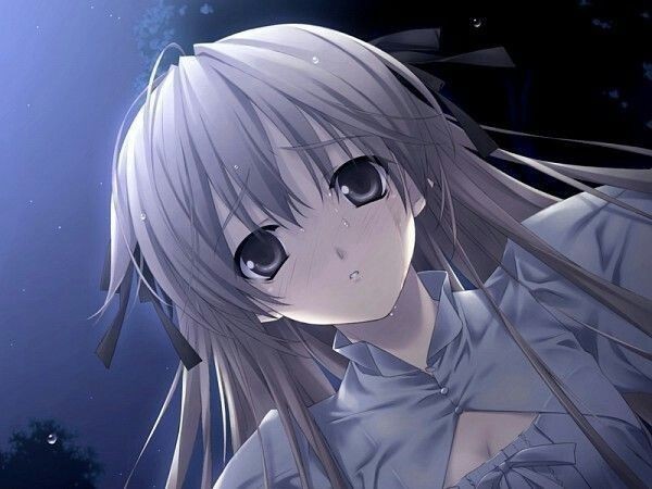 Создать мем: аниме грусть, yosuga no sora, грустные аниме