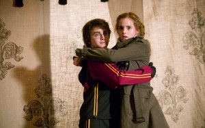 Create meme: Harry Potter and the goblet of fire Hermione and Harry, Harry Potter and Hermione, Harry Potter