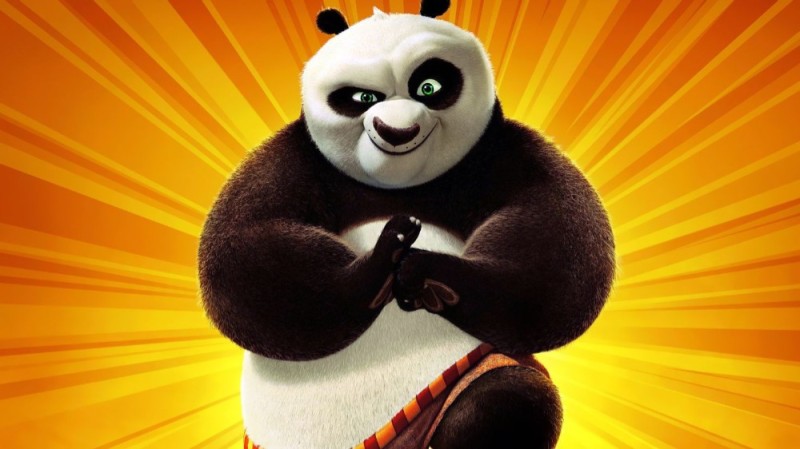 Создать мем: панда из кунг фу панда, кунг-фу панда 2, кунг-фу панда 3
