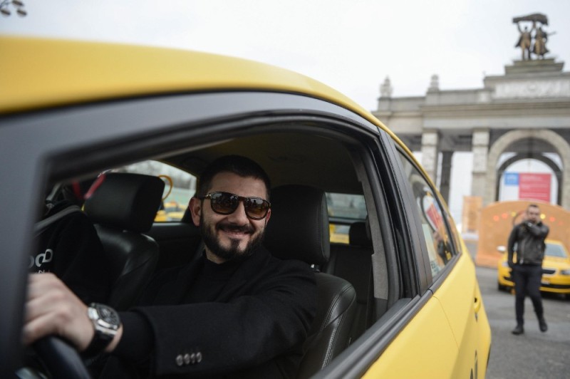 Create meme: Mikhail Galustyan , taxi drivers , taxi 