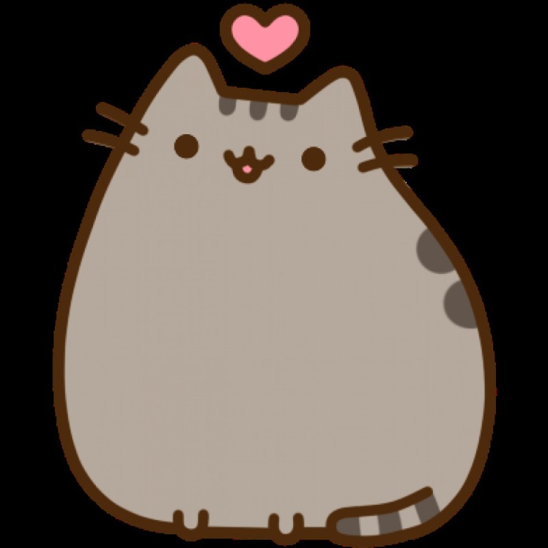 Create meme: kawaii kitty pushin, pusheen cat, cat Pushin