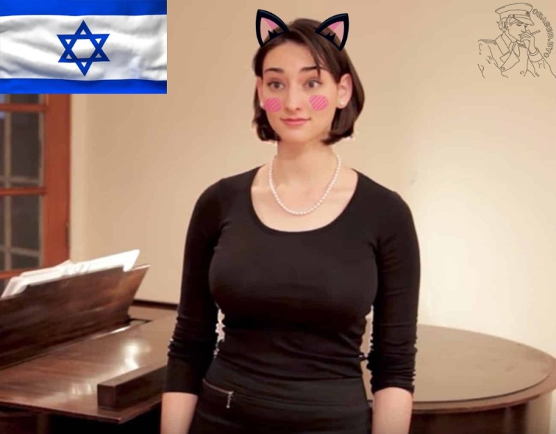 Create meme: abigail shapiro, khazar milkers, abby shapiro