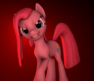 Создать мем: mlp, sfm pony, пинкамина