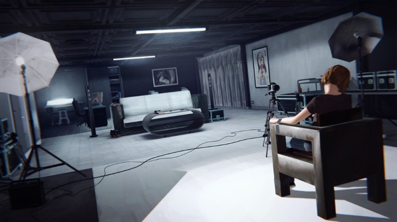 Create meme: life is strange Max in the development room, a screenshot of the game, the development room life is strange