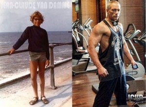 Create meme: Jean-Claude van Damme bodybuilding