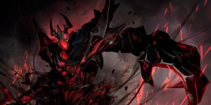 Создать мем: shadow fiend арт, сф дота, дота 2 сф