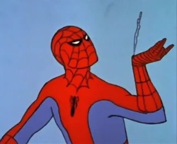 Create meme: abu spider, spider-man 1967, spider-man memes