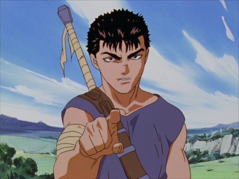 Create meme: berserk gats, anime berserk, anime berserk 1997