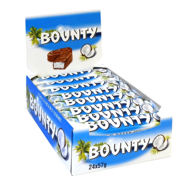 Создать мем: bounty chocolate (57g), баунти батончик, баунти