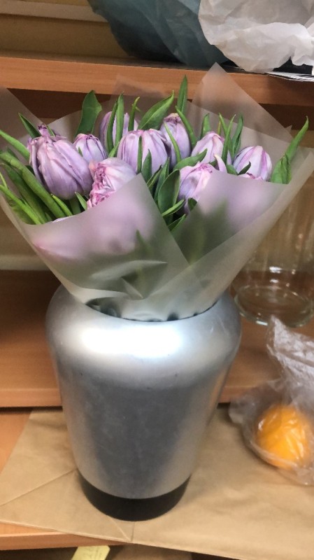 Create meme: lilac tulips, purple tulips, tulips bouquet