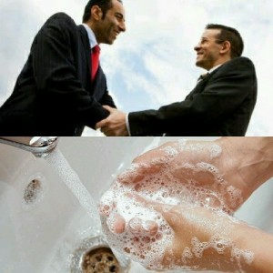 Create meme: wash hands, meme handshake washes his hands, memes