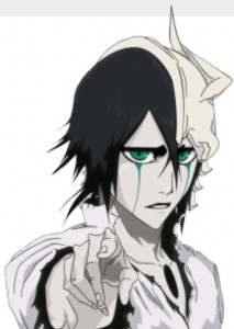 Create meme: ulquiorra, ulquiorra schiffer, ulquiorra Schiffer art black and white